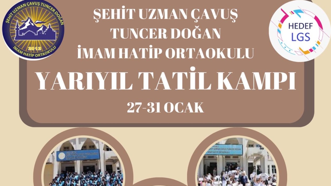 YARIYIL TATİL KAMPI